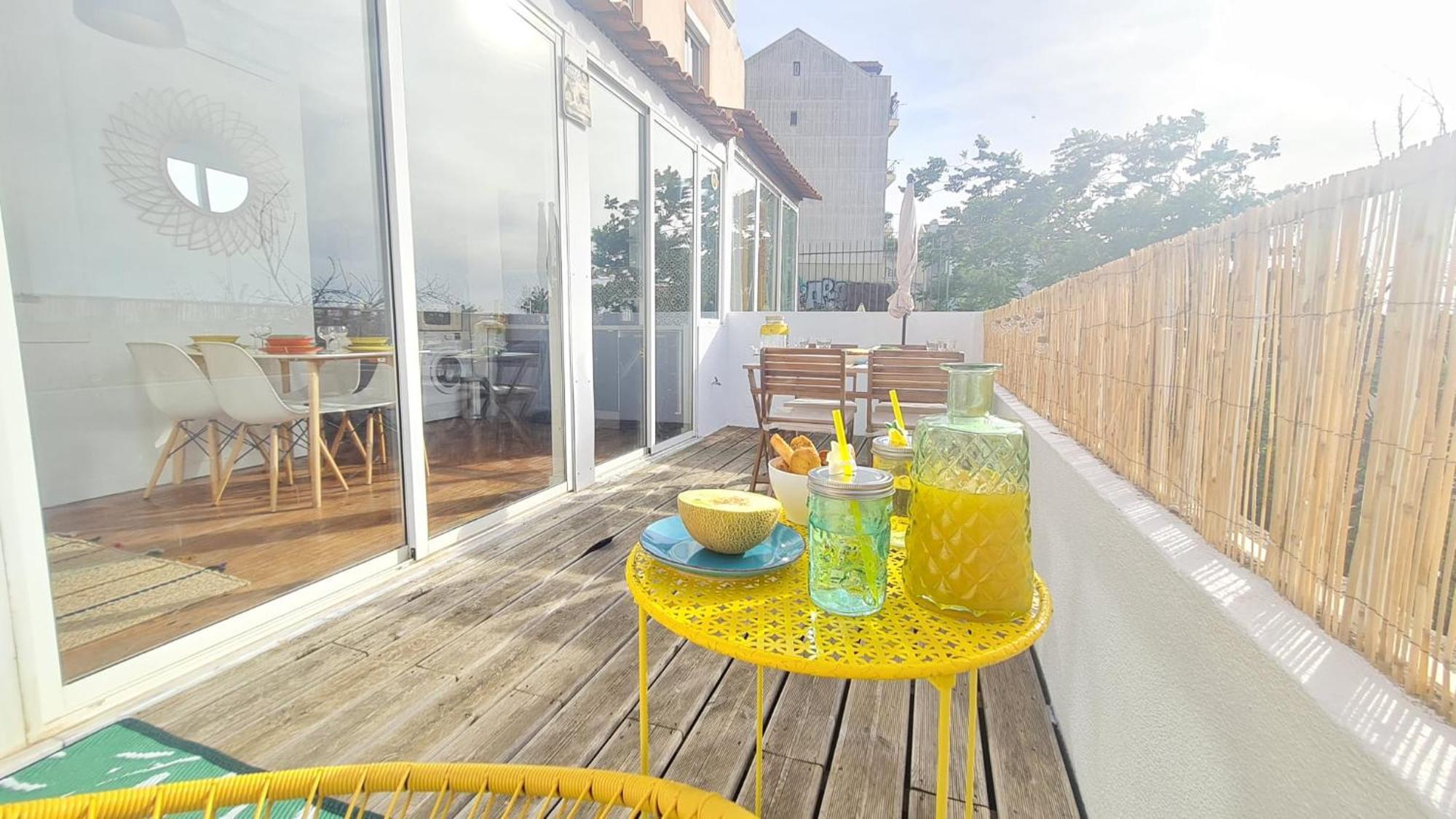 Happy Stay Lisbon - Suite With A View, Private Terrace & Ac Exterior foto